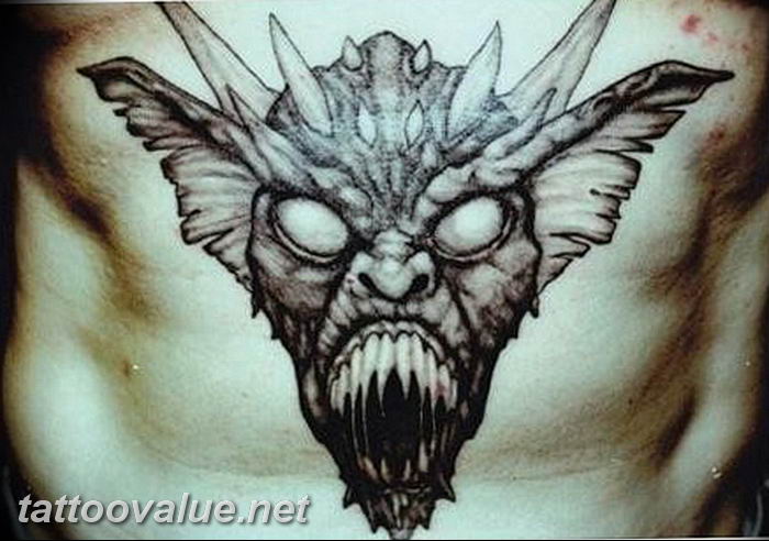 photo photo tattoo demon 05.12.2018 №178 - tattoo patterns - tattoovalue.net